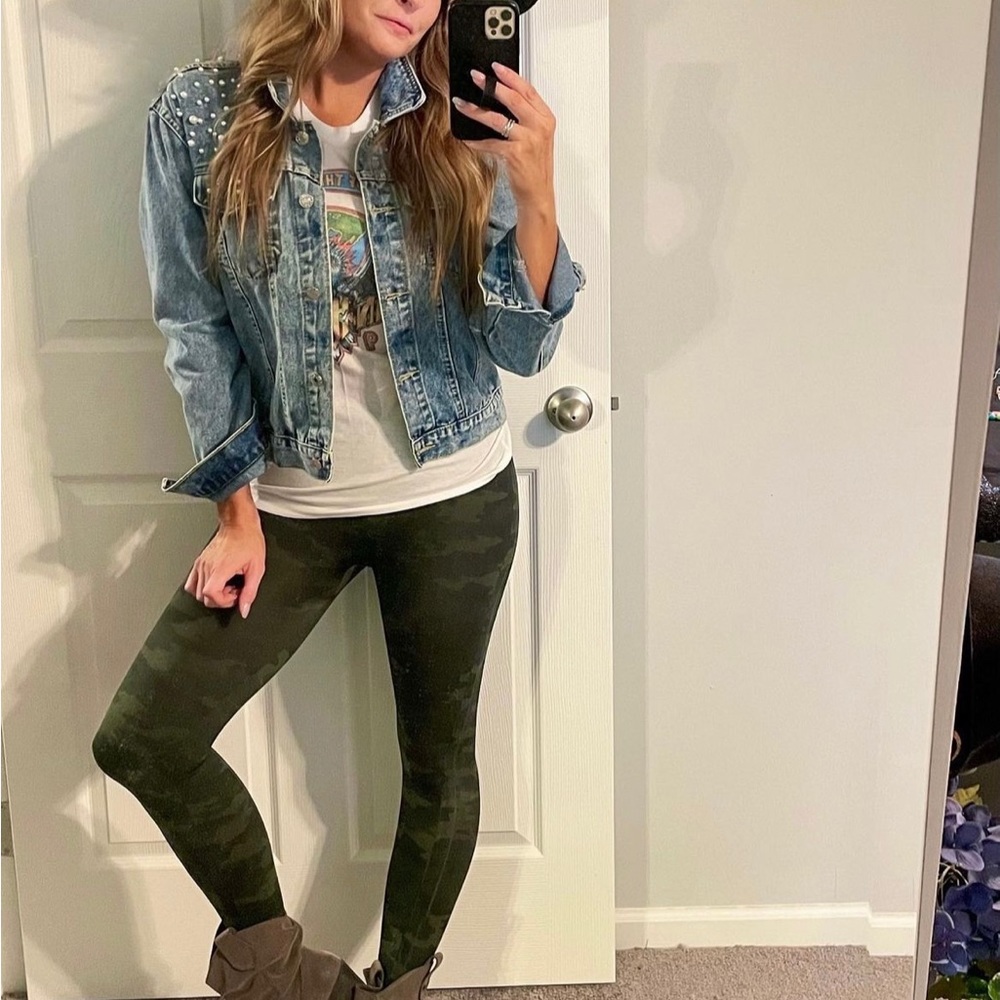 Spanx Camo Seamless Leggings